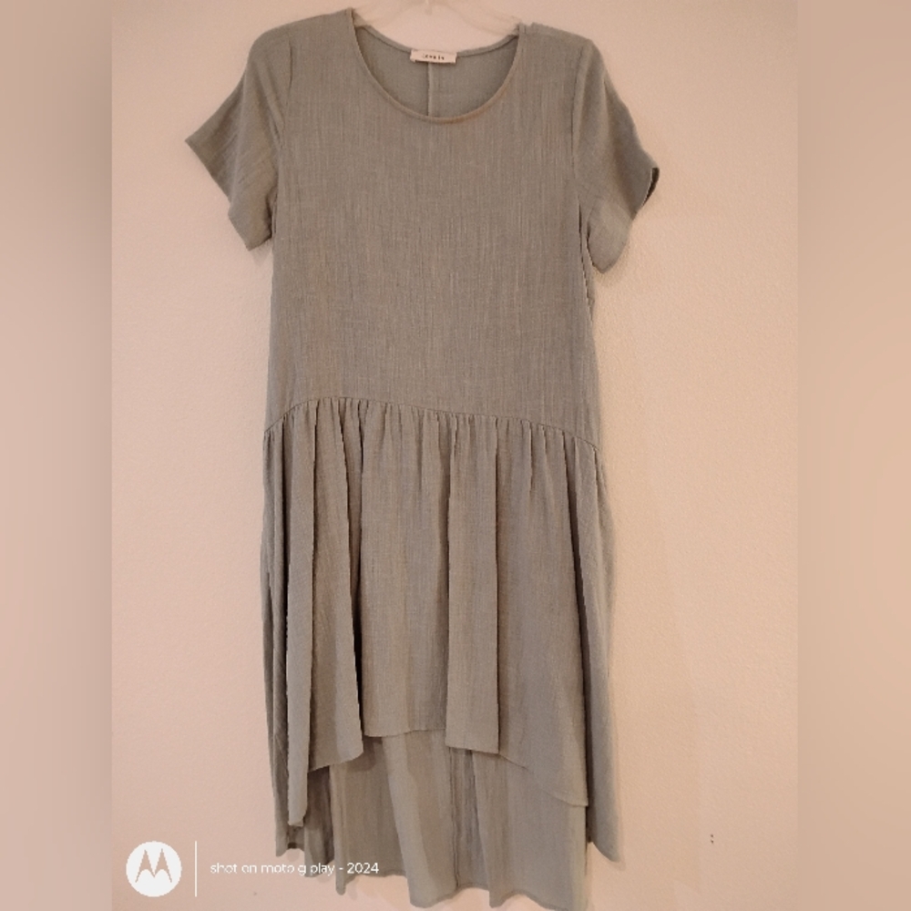 Elegant Gray Women's Dress